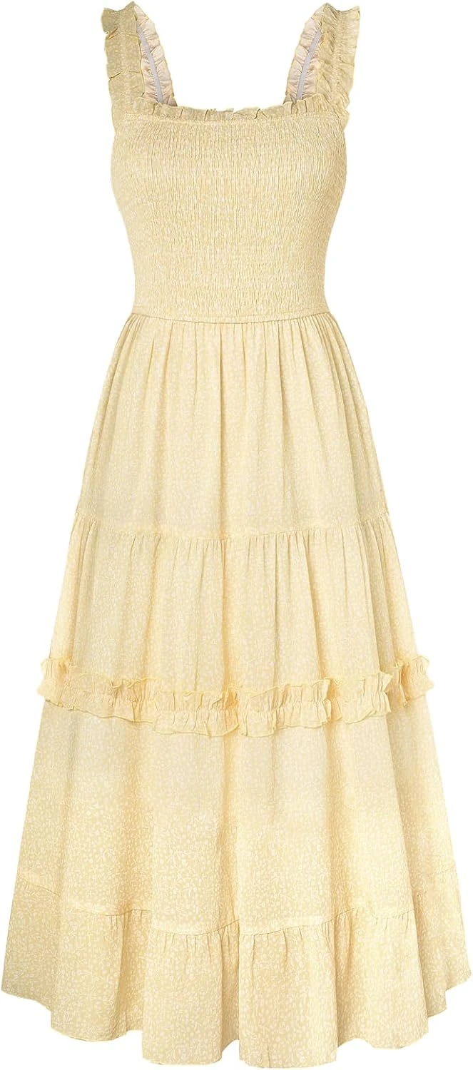Yellow Dresses for Every Occasion: 16 Shades From Butter to Marigold in 2026 62 Women light pastel yellow sundress lemon shade