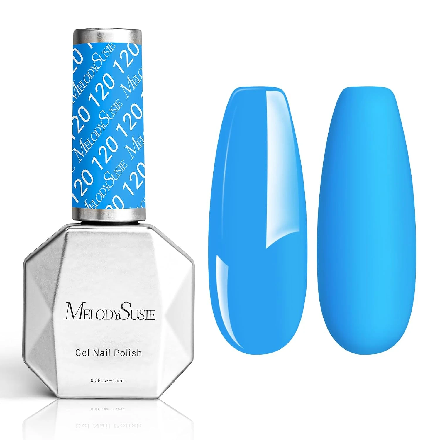 Mermaid Nails Decoded: 16 Ocean-Inspired Sets for 2026 14 Women saturated ocean blue gel polish for mermaid nails
