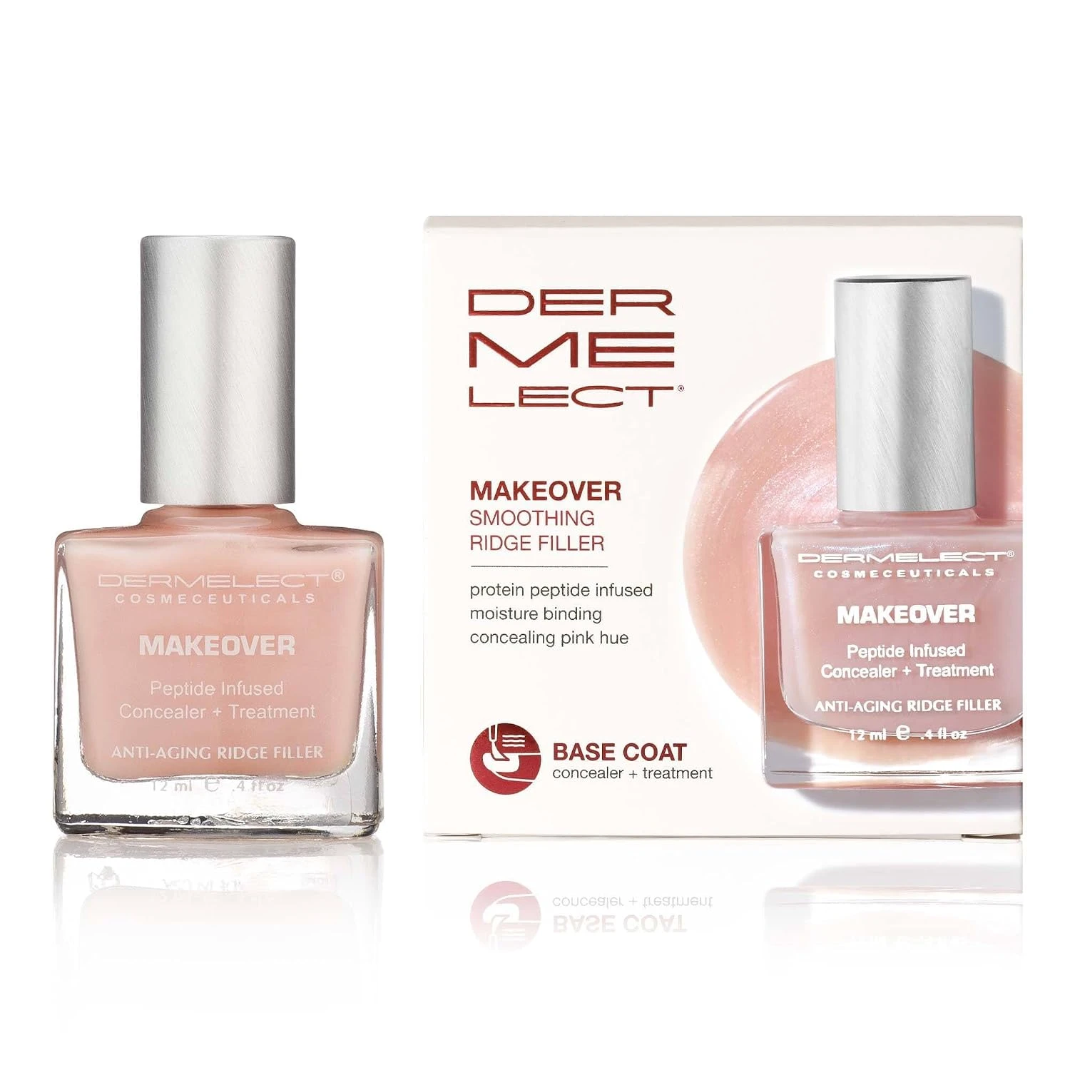 Cherry Nails Decoded: The Three Trends Hiding in One Name for 2026 16 Women smoothing ridge filler base for cherry red nails