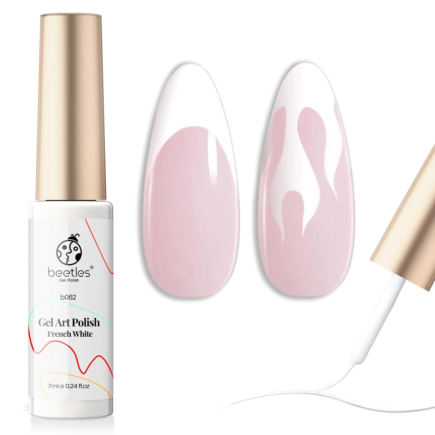 Engagement Nails for Every Ring Selfie: 16 Sets Worth the Wait in 2026 10 Women thin white tip gel liner for micro french nails