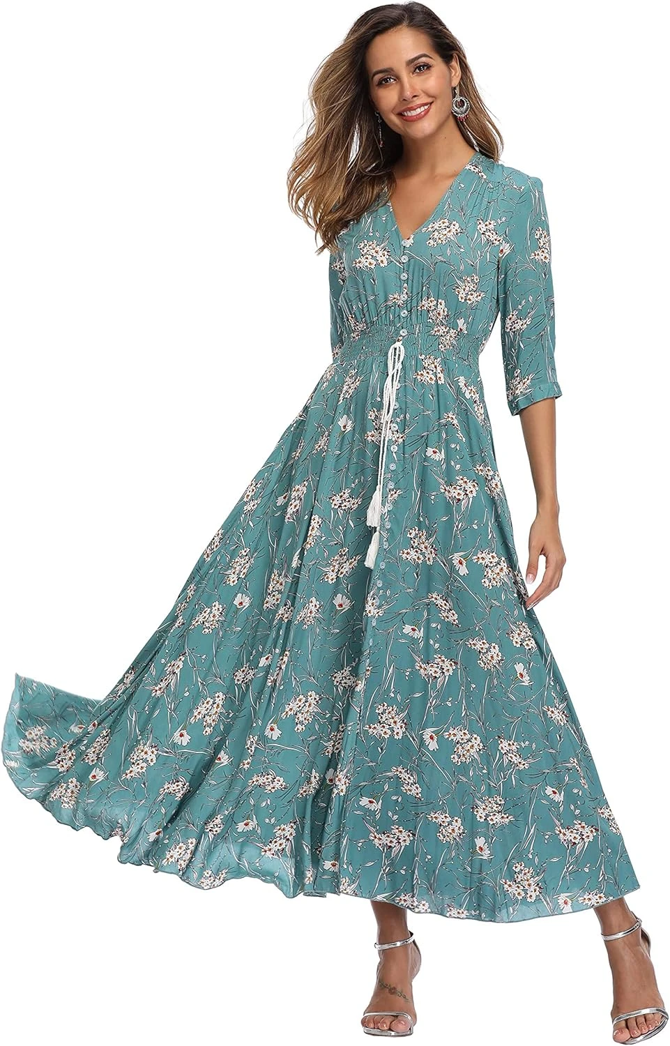 Vintage Dresses by the Decade: 16 Eras Compared for 2026 62 Women vintage boho flowing dress earthy tones