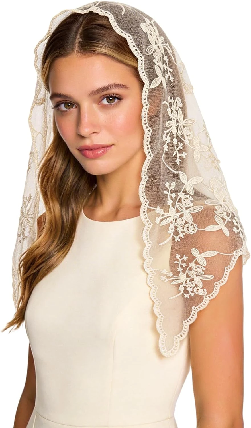 Vintage Dresses by the Decade: 16 Eras Compared for 2026 11 Women vintage lace bridal veil for 1950s wedding dress