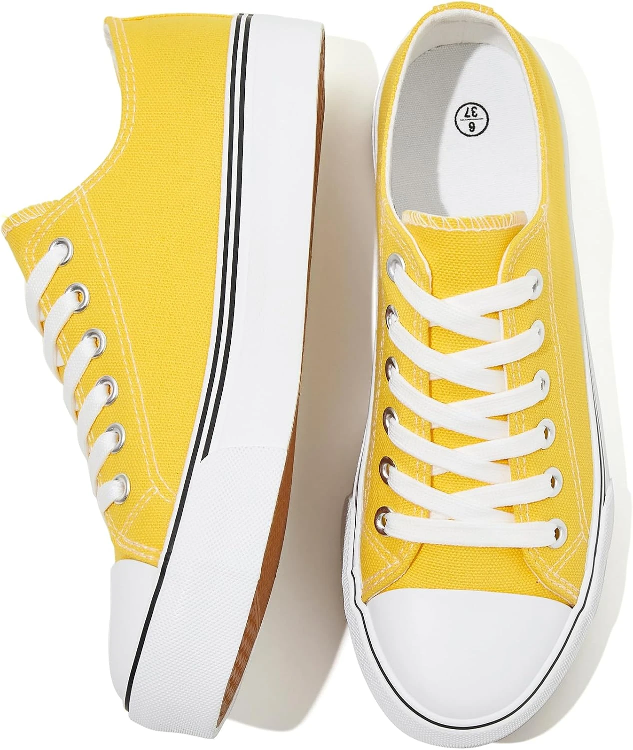 Yellow Dresses for Every Occasion: 16 Shades From Butter to Marigold in 2026 55 Women white canvas sneakers for yellow mini dress