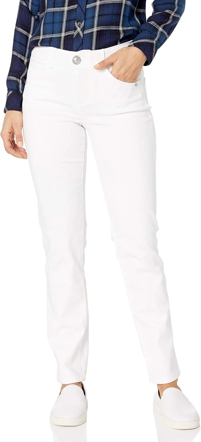 White Sweater Outfits: 16 Ways to Style the Piece That Goes With Everything 19 White straight leg jeans for white sweater monochrome outfit