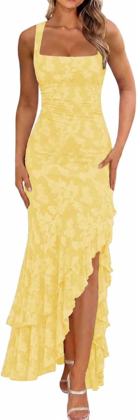 Yellow Dresses for Every Occasion: 16 Shades From Butter to Marigold in 2026 58 Women elevated yellow formal dress for evening events
