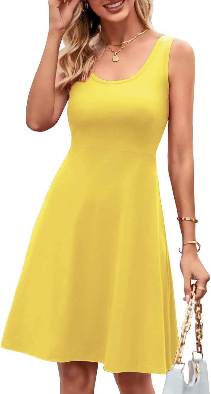 Yellow Dresses for Every Occasion: 16 Shades From Butter to Marigold in 2026 10 Women breathable cotton yellow sundress for wedding guest